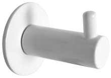 Knagg hvit 13 mm